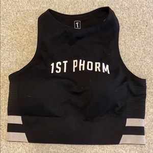 1st Phorm padded sports bra/crop top
